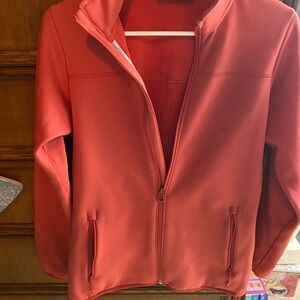 Helly Hansen Coral-Red Fleece Jacket